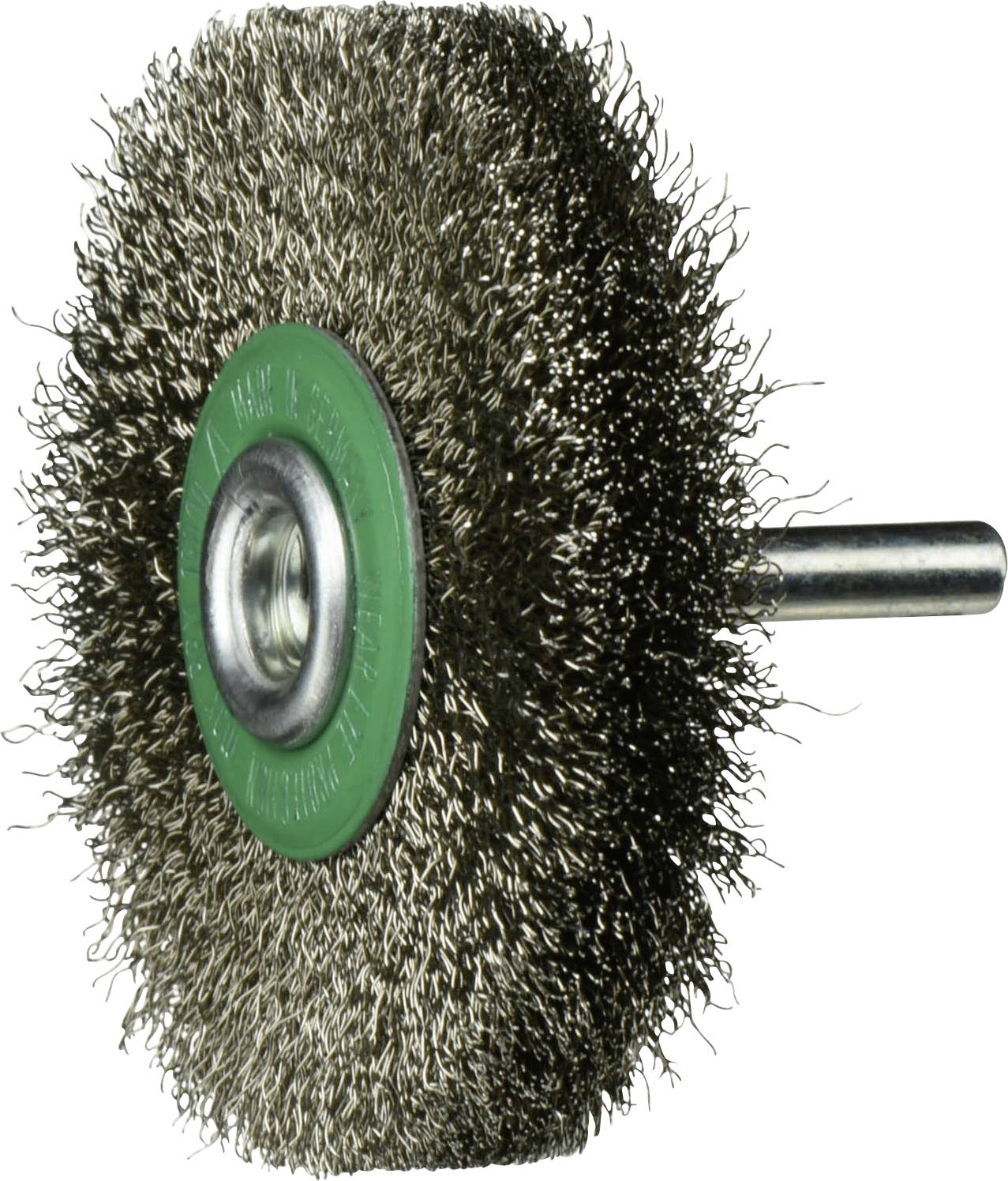 LUKAS-ERZETT BSVW kerek drótkefe rozsdamentes acélhoz, 70x18 mm, egyenes csiszolókhoz, hullámosított BSVW 07018 S6 VA A351007036 10 db