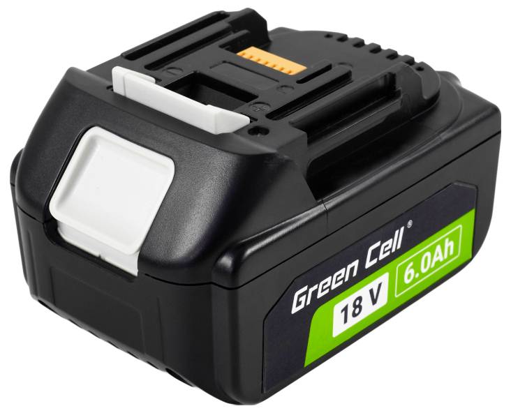 Green Cell GC-PTMA18V6 BL1860 Szerszám akku 18 V 6 Ah Lítiumion