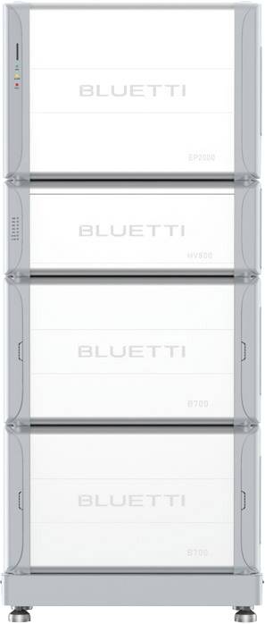 Bluetti C-EP2000-7-02 Energiatároló 230 V/AC 287.1 Ah LiFePO 4 (Sz x Ma x Mé) 670 x 1611 x 280 mm
