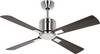 CasaFan ECO NEO III 103 BN-NB/KI WiFi Mennyezeti ventilátor 16 W (Ø x Ma) 103 cm x 360 mm Króm (kefélt) Távirányítóval, Időzítő, Téli üzemmód, App vezérlés