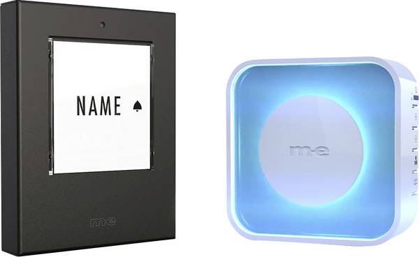 m-e modern-electronics 100061 Rádiójel vezérlésű csengő  Megvilágított