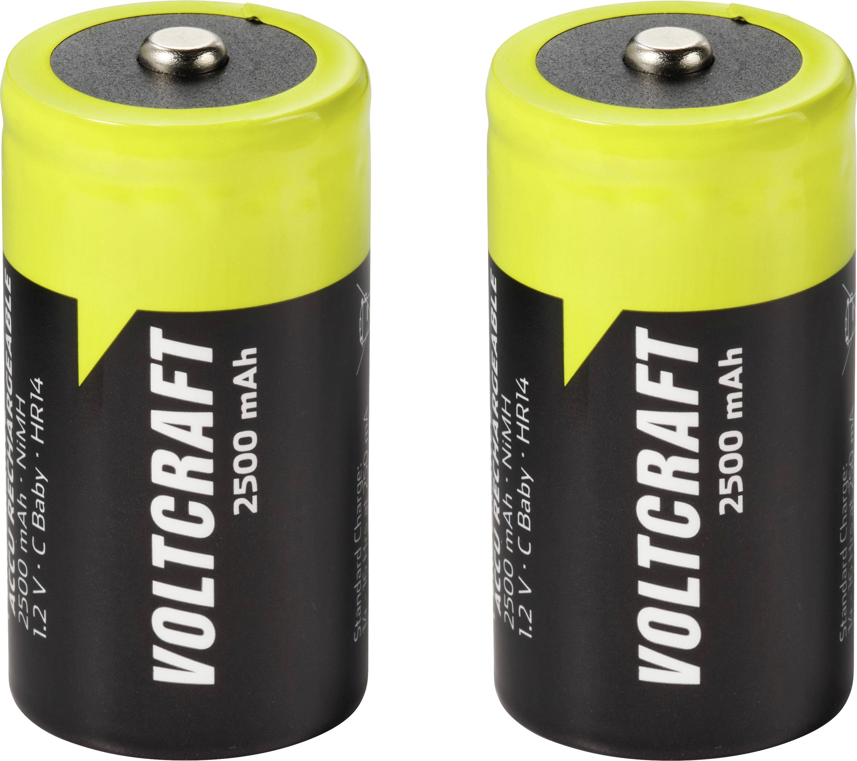 Babyakku VOLTCRAFT NiMH 1.2 V 2500 mAh 2 db
