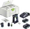 Festool CXS 18 C 3,0-Set 576884 Akkus fúrócsavarozó 18 V 3.00 Ah akkuval, Töltővel