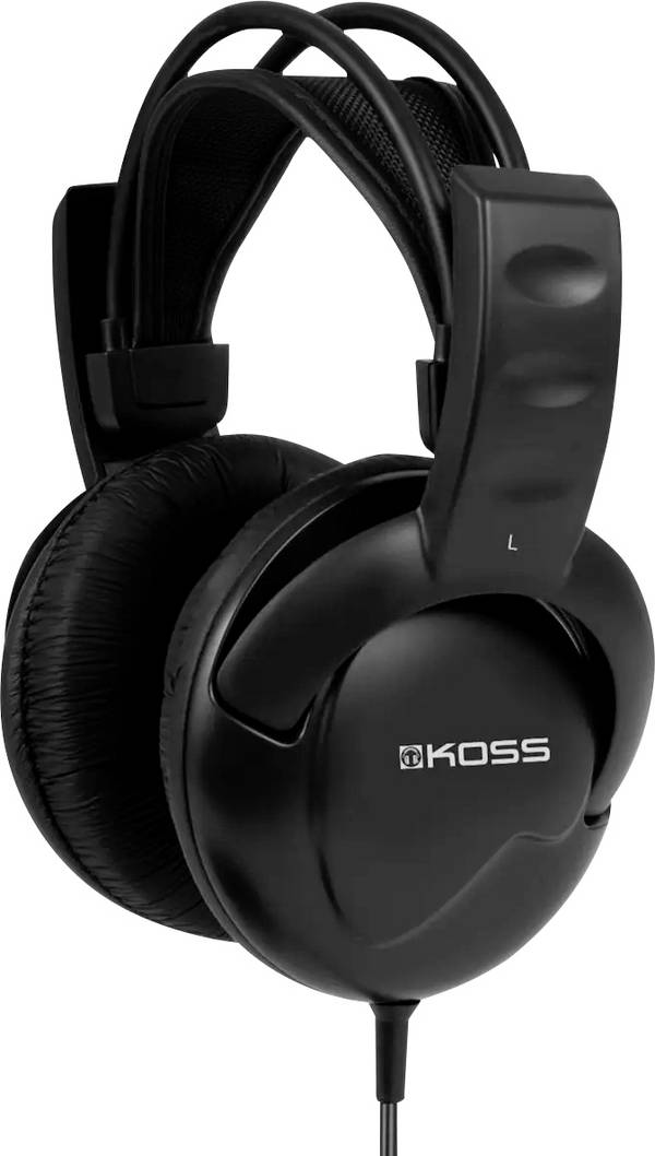 KOSS UR 20  Over Ear fejhallgató Vezetékes Stereo Fekete   HiFi