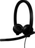 Logitech H570e On Ear headset Vezetékes Fekete HiFi
