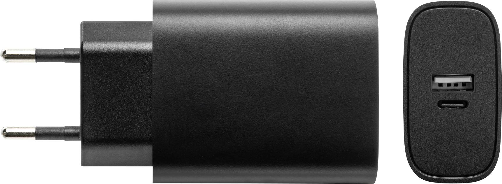 GYS USB-LADEGERÄT 15W USB-s töltőkészülék 15 W USB-A, USB-C® Fekete Beltér Gyorstöltő