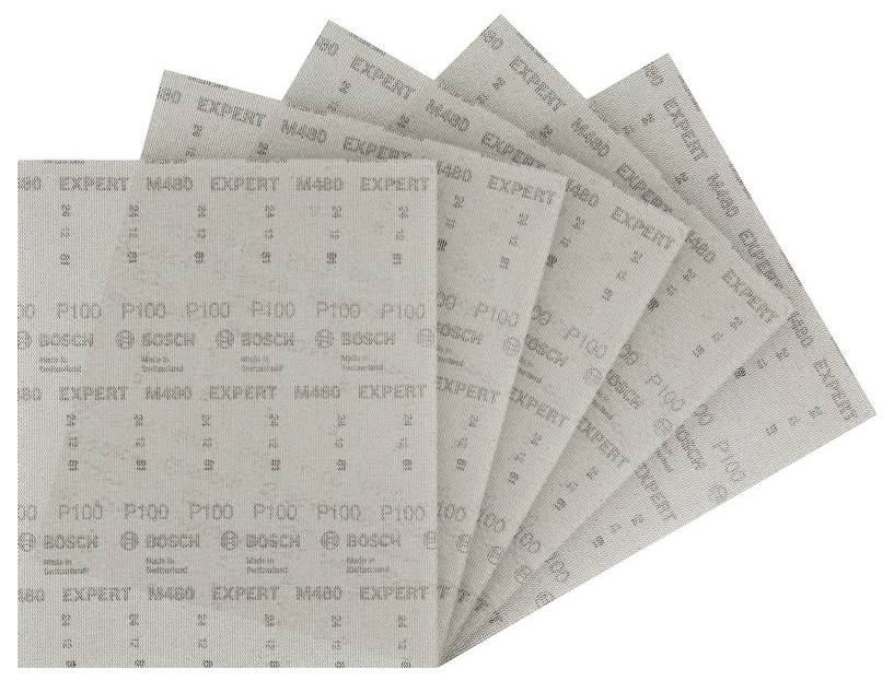 Bosch Accessories 2608902504 2608902504 Csiszolóháló rezgő csiszolóhoz Szemcsézet 100 5 db
