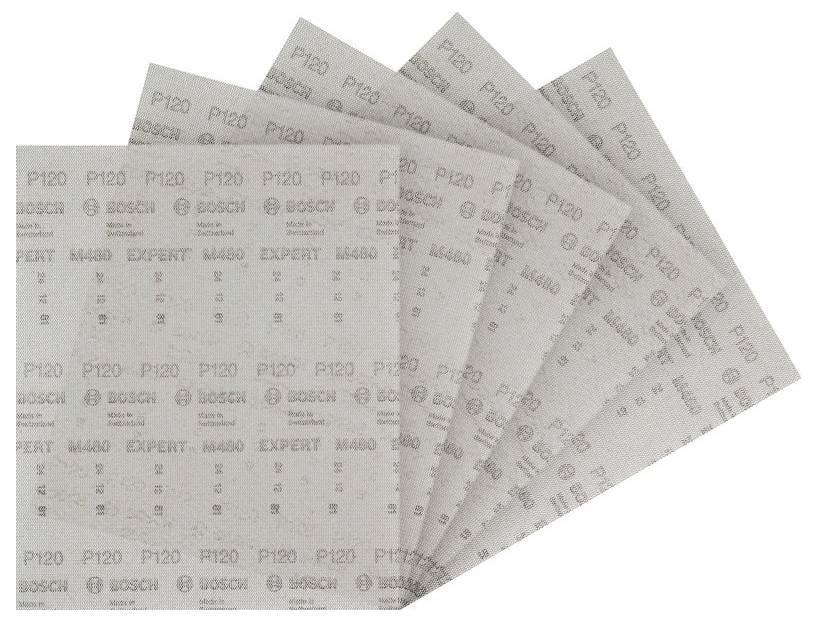 Bosch Accessories 2608902505 2608902505 Csiszolóháló rezgő csiszolóhoz Szemcsézet 120 5 db