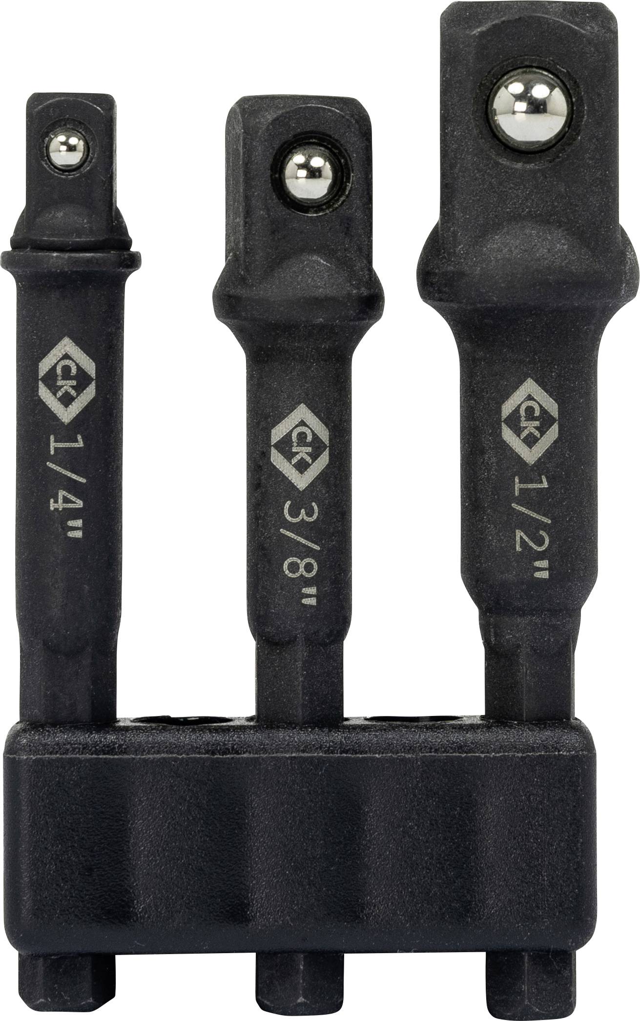 C.K Dugókulcs adapter készlet Collos 1/2, 3/8, 1/4 T4571