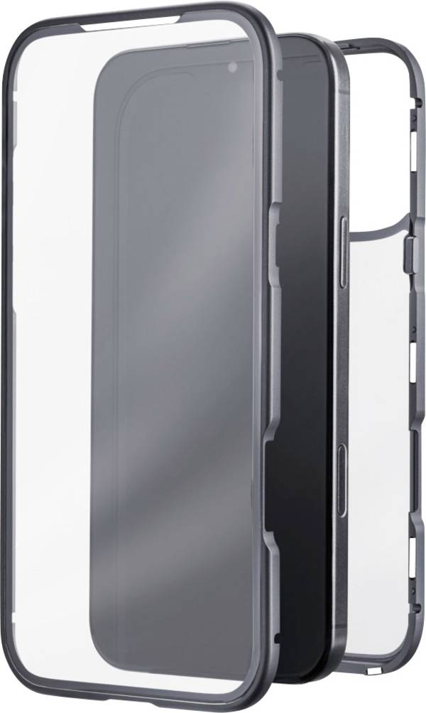 Black Rock 360° Glass Cover Apple iPhone 17 Pro Max Fekete Induktív töltés 00080459