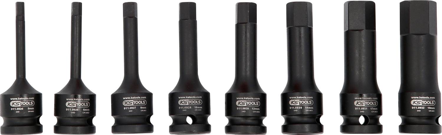 KS Tools Dugókulcs betét készlet 1/2 911.0902