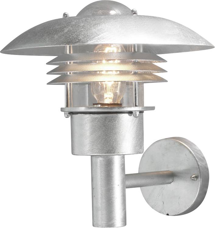 Konstsmide Modena 7300-320 Kültéri fali lámpa E27 60 W Galvanizált
