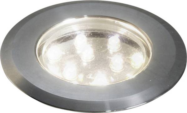Konstsmide  7465-000 Padlóba építhető lámpa, Kültéri beépíthető lámpa LED LED  G (A - G)  Nemesacél