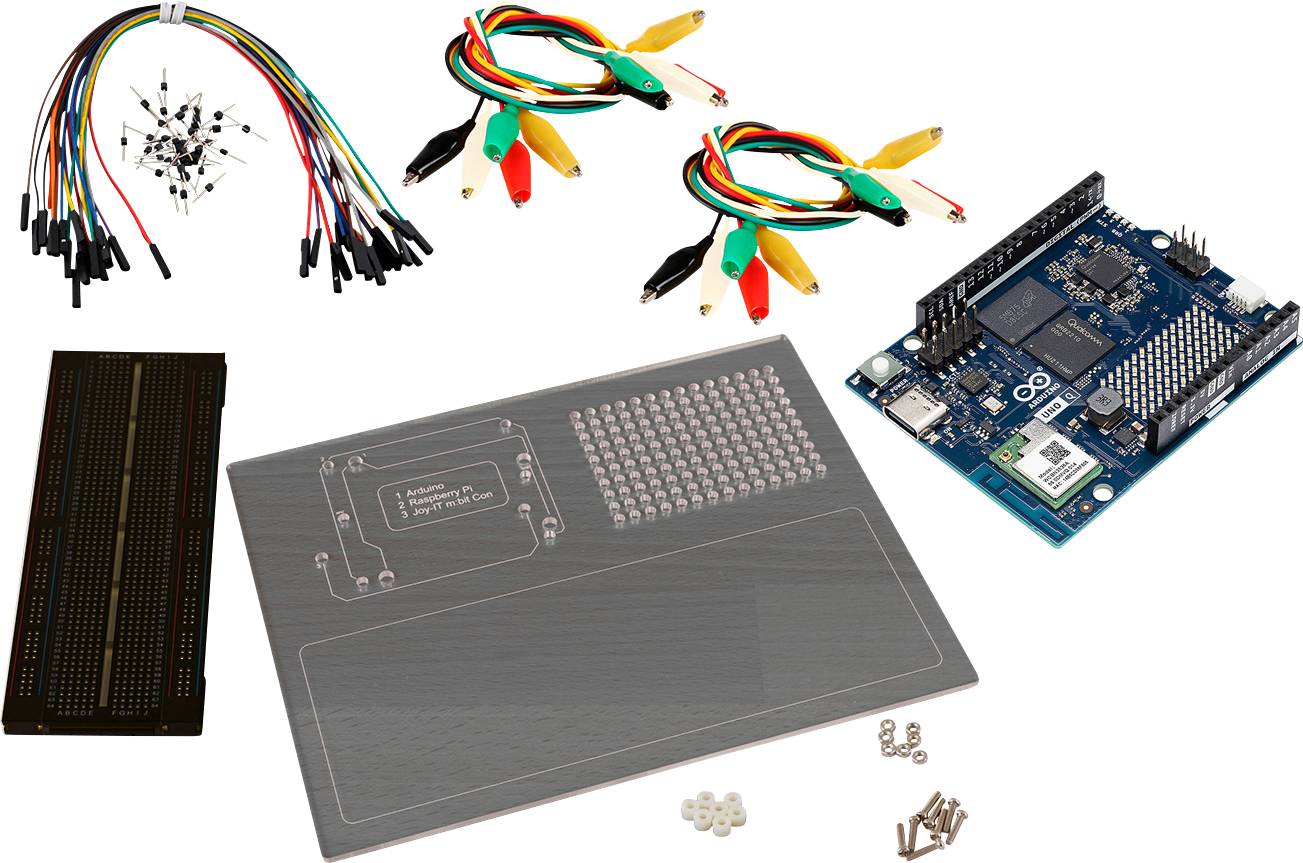 Joy-it Breadboard-Kit Arduino Uno Q 2 GB 4 x 2.0 GHz-0