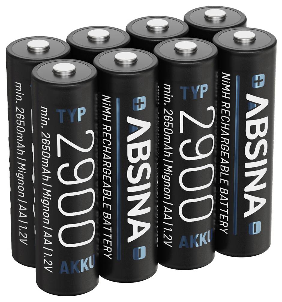 Absina Ceruzaakku NiMH 1.2 V 8 db
