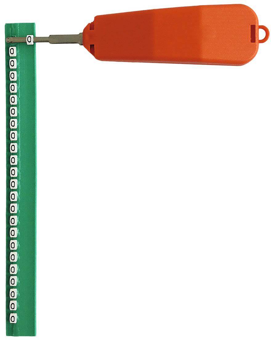 LAPP 83290102 3M TRASP STRIPS ''0'' WH Kábeljelölő 1200 db-1