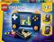 LEGO Creator 3-in-1 retro játékkonzol szett, 8 éves kor felett ajánlott, 268 darabos. A szett konzol és kézi eszköz építési lehetőségeket tartalmaz.