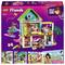LEGO Friends játékszett doboza, amelyen egy színes tengerparti ház látható karakterekkel, delfínekkel és tartozékokkal, kreativitást és szerepjátékot népszerűsítve.