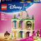 LEGO Disney Mini Belle és Tiana kastéllyal, 43291-es szett, 5 éves kortól, 358 darabos. Tartalmaz egy kastélyt, minifigurákat és kiegészítőket.