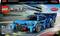 'Lego Speed Champions Bugatti Vision Gran Turismo' szett 9 éves kor felett, 284 darabos, kék versenyautó modellel.