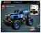 A 'Lego Technic 42119' doboz egy kék húzós-visszahúzós monster truck modellt mutat részletes grafikával, oldal- és frontális nézetből.