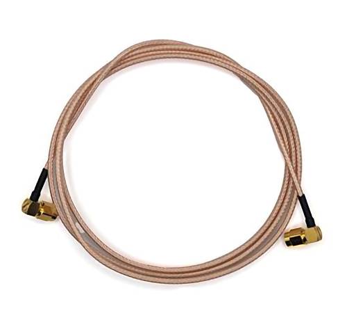 Mueller Electric BU-4150032048 Koaxiális vezeték SMA dugó SMA dugó 1.21 m Átlátszó 1 db