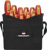 TOOLCRAFT Tasche Csavarhúzó betét VDE, Műhely, Elektronika- és finommechanika 11 részes Egyeneshornyú, Kereszthornyú Phillips, Pozidriv, TX