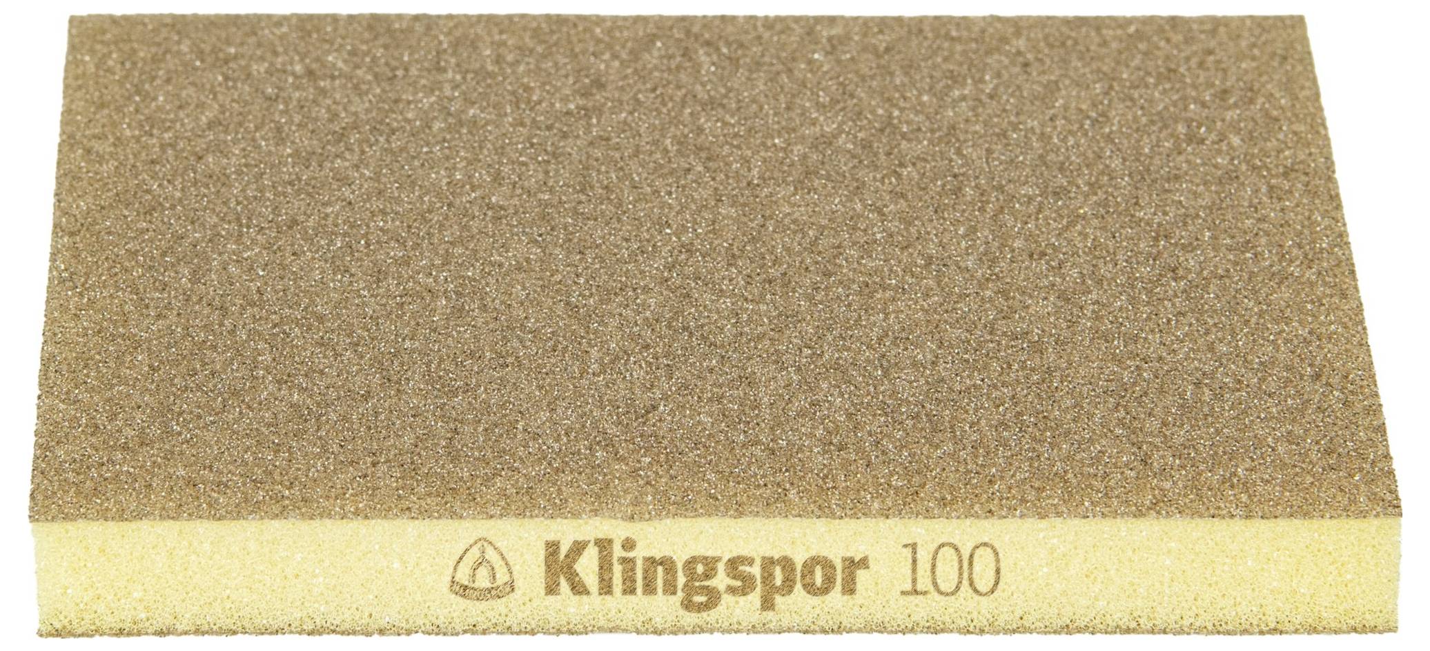 Klingspor 351573 SW 501 TR csiszolószivacsok, korund szemcseméret 100 96 x 123 x 12,5 mm 100 db