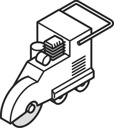 Jelkép a következő weboldalon Klingspor 336609 DT 900 UX Special Gyémánt bevonatú vágótárcsa Ø 300 mm Furat átmérő 25.4 mm Beton, univerzális, Építkez