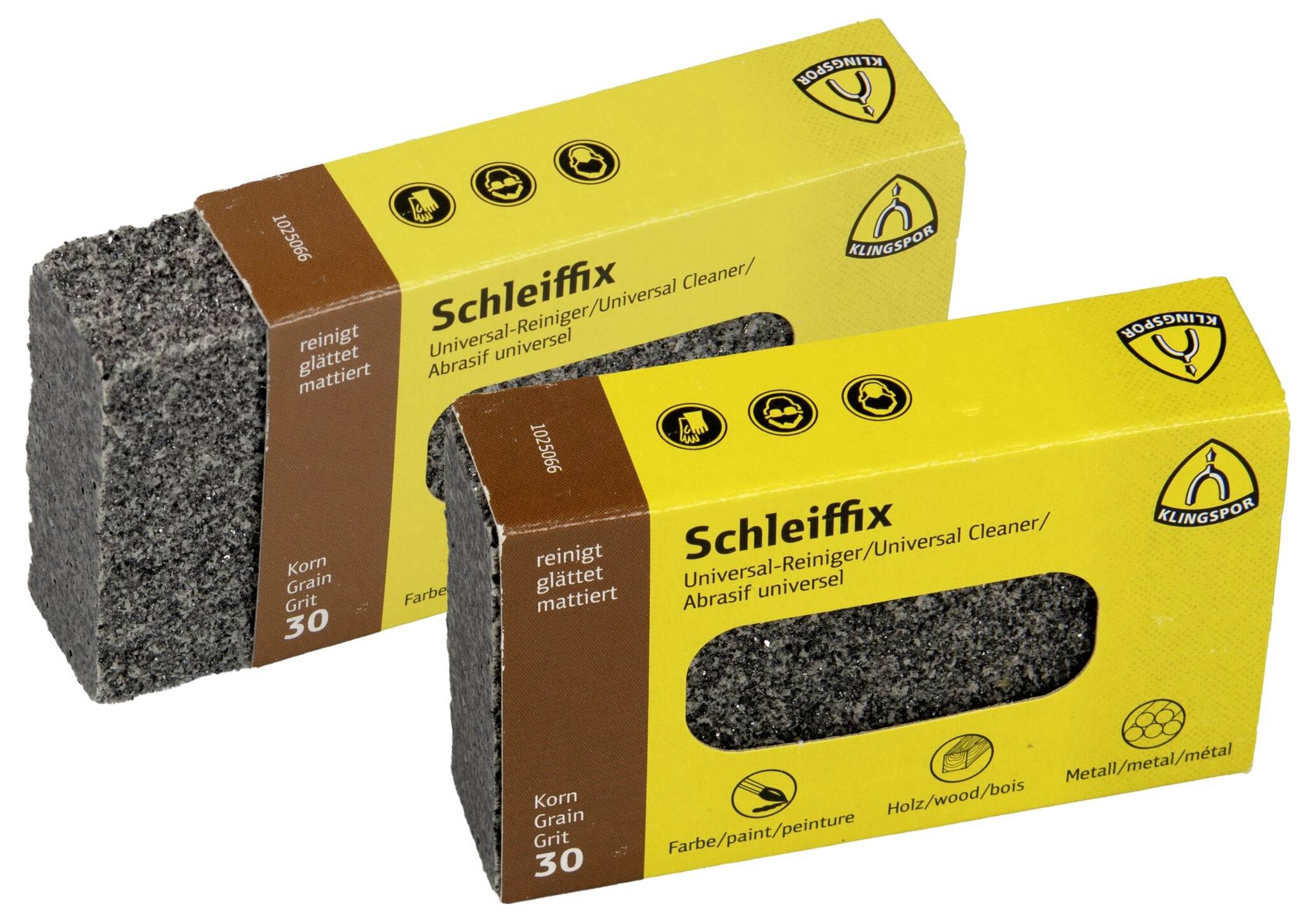 Klingspor 13804 SFK 655 Schleiffix kézi csiszolóhasáb, 30-as szemcseméret, 150 x 80 x 20 mm 1 db