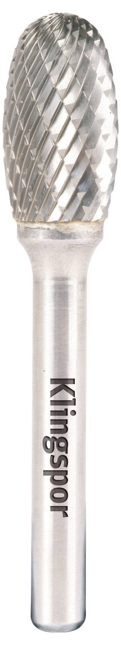 Klingspor 295925 Maróstift Elipszis Hossz 67 mm Átmérő 12.7 mm Szár átmérő 6 mm