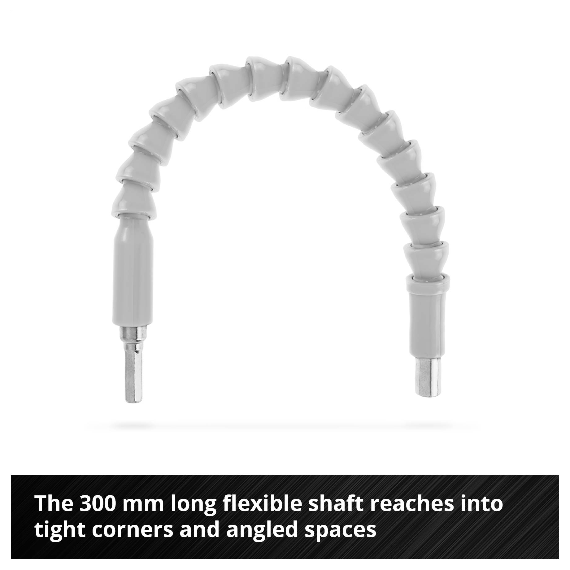 „Az integrált permanens mágnes biztosítja a bitek biztonságos rögzítését a csavarfejben" szöveg egy szürke, mágneses bitek tartó mellett van ábrázolva.