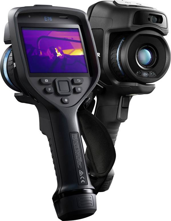 FLIR E76 24° + 14° Hőkamera  -20 - 650 °C 320 x 240 Pixel 30 Hz Érintőképernyő, MSX®, MeterLink™, WiFi