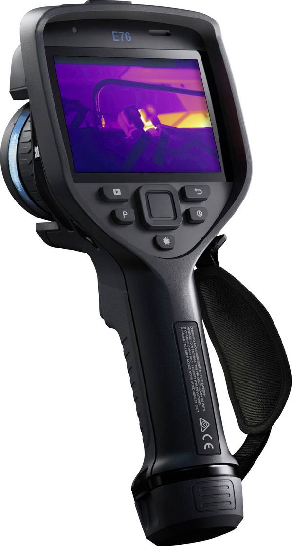 FLIR E76 42° + 14° Hőkamera  -20 - 650 °C 320 x 240 Pixel 30 Hz MSX®, Érintőképernyő, MeterLink™, WiFi