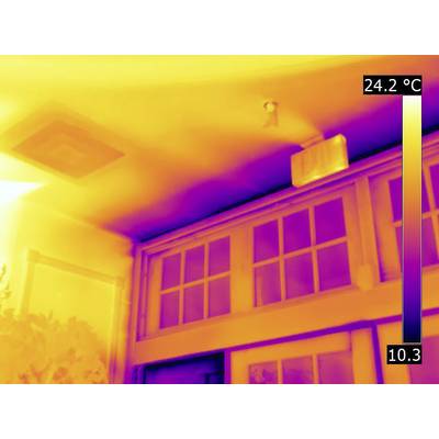 FLIR E76 42° + 14° Hőkamera -20 - 650 °C 320 x 240 Pixel 30 Hz MSX®, Érintőképernyő, MeterLink™, WiFi-3