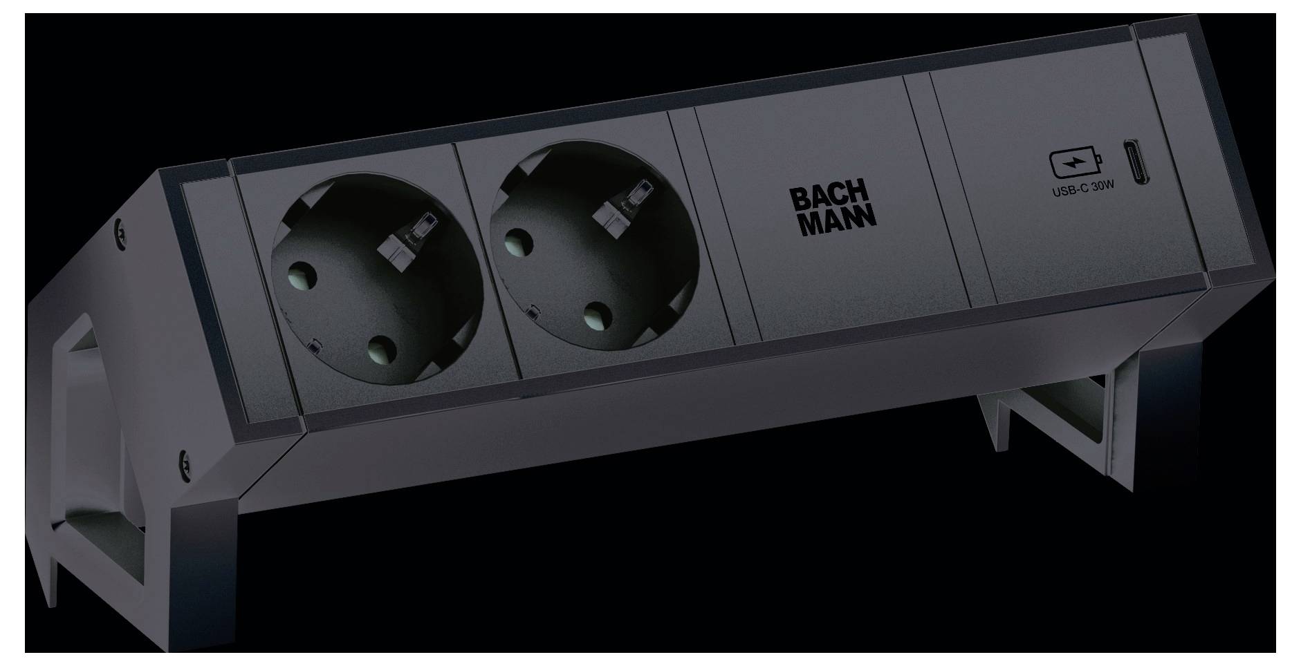 Bachmann 902902 Stekkerdoos Zwart 1 stuk(s)
