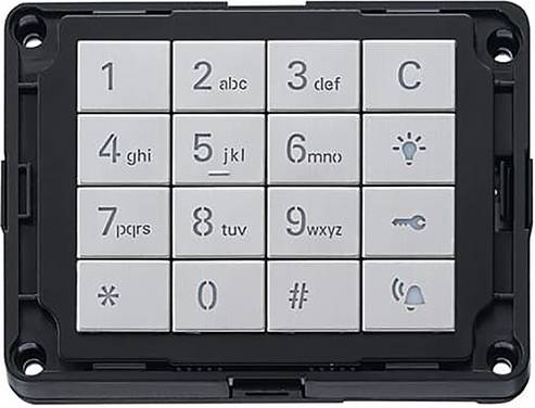 Busch-Jaeger 2CKA008300A0517 Nyomógomb modul 2 drótos Csengőgomb modul  Nemesacél