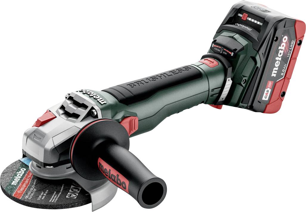 Metabo 613054810 Akkus sarokcsiszoló 125 mm 18 V 8 Ah