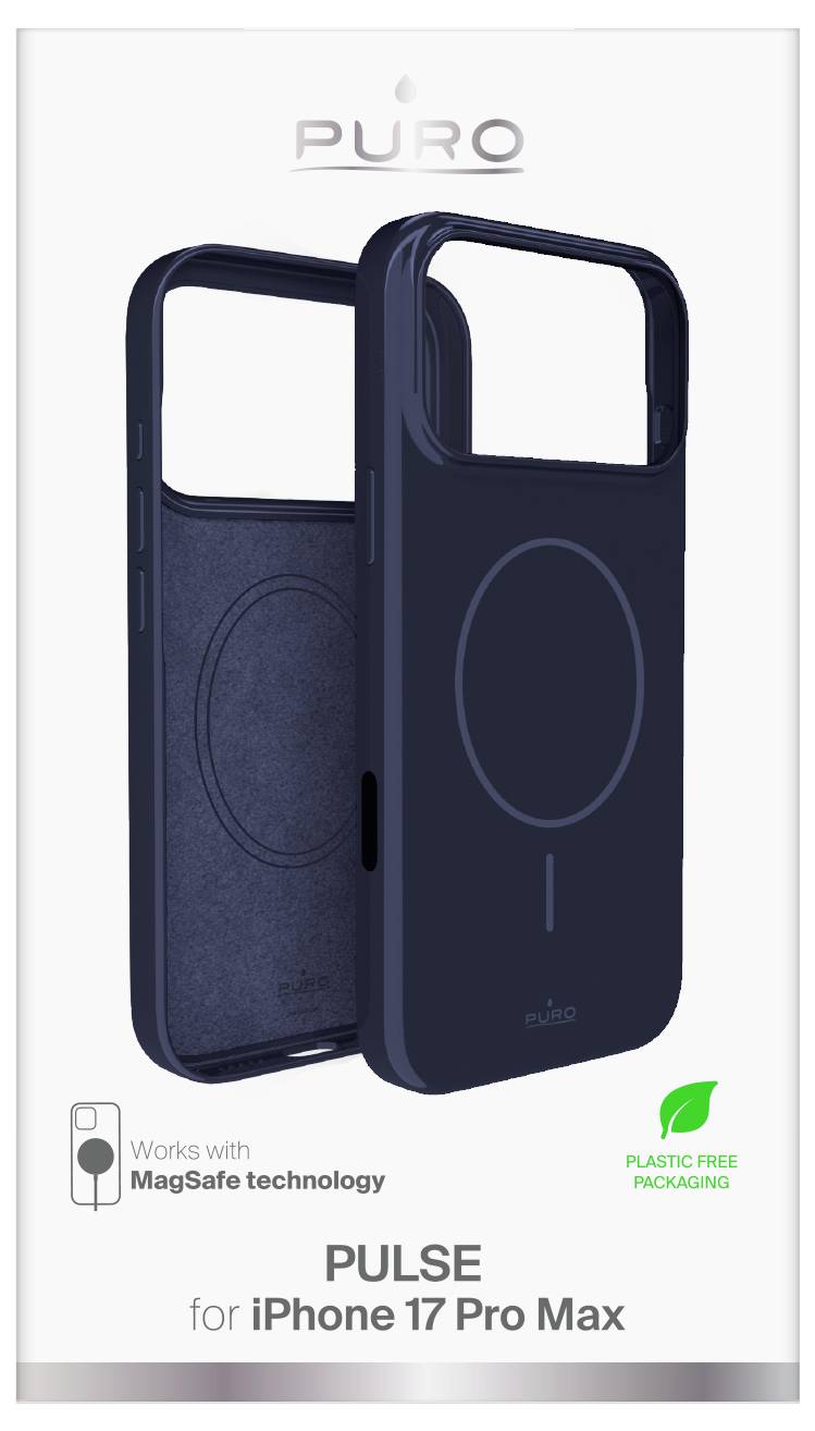 sbs mobile Cover Apple iPhone 17 Pro Max Fekete MagSafe kompatibilis PUIPC17P69PULSEDKBL-1
