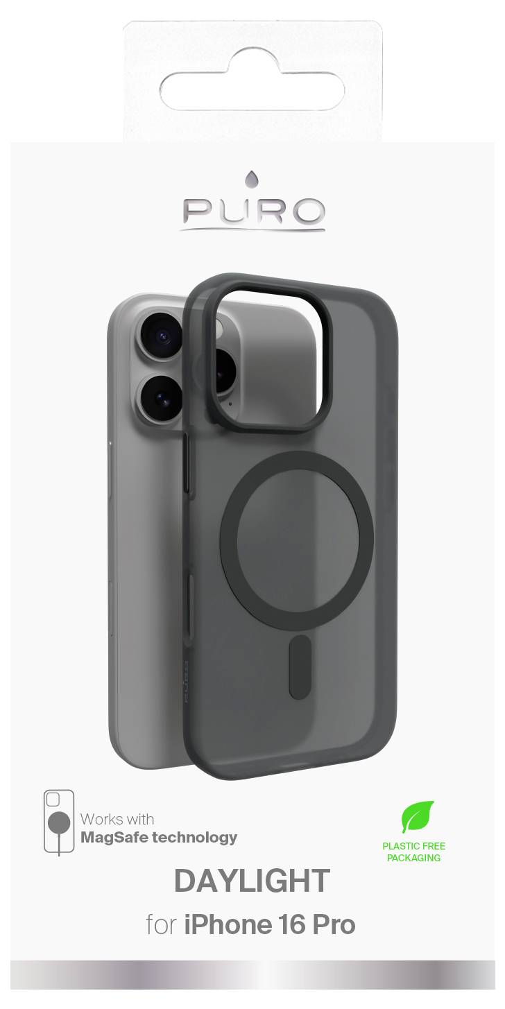 sbs mobile Cover Apple iPhone 16 Pro Fekete MagSafe kompatibilis PUIPC16P61DAYLBLK-1