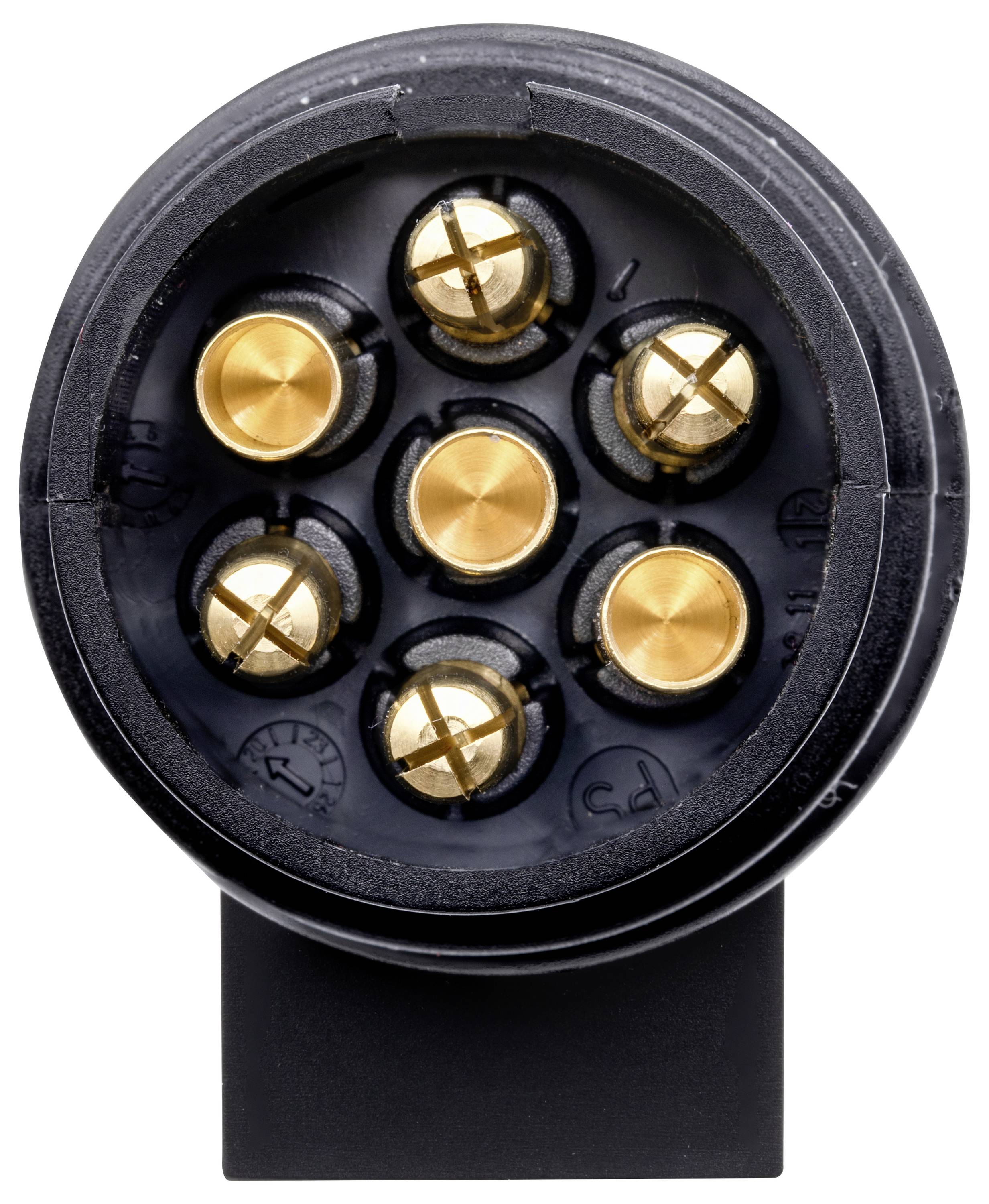 SecoRüt 70241.2 SecoRüt Prüfbox für Anhängersteckdosen 7 und 13 Polig (12 Volt) Vontató jármű teszter 12 V Pólusszám:7 --3