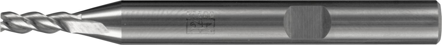 PFERD TOOLS 23000419 Tömör keményfém fúró Keményfém Hossz 57 mm Munkahossz 8 mm Szár átmérő 6 mm
