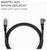 Nylon köpenyes töltőkábel USB-C csatlakozókkal, tartós kivitelben. Kép szövege: 'Nylon fonatos köpeny, kábel nylon fonattal'