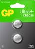 GP Gombelem CR 2025 3 V 2 db 160 mAh Li-MnO2 GP Ultra Plus Batterie Lithium Knopfzelle CR2025 2 Stück
