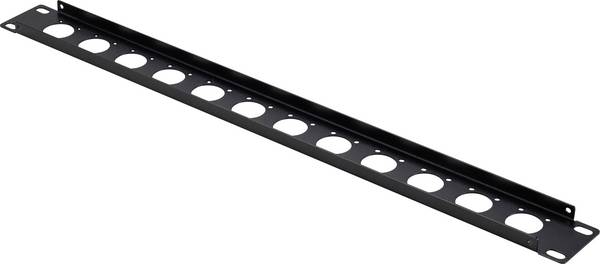 Renkforce  12 port 19" szerver szekrény 483 mm (19")  1 ME Fekete