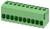 Zöld elektromos csatlakozóblokk, több csatlakozási ponttal, elektromos áramkörökben vezetékek csatlakoztatására tervezett.