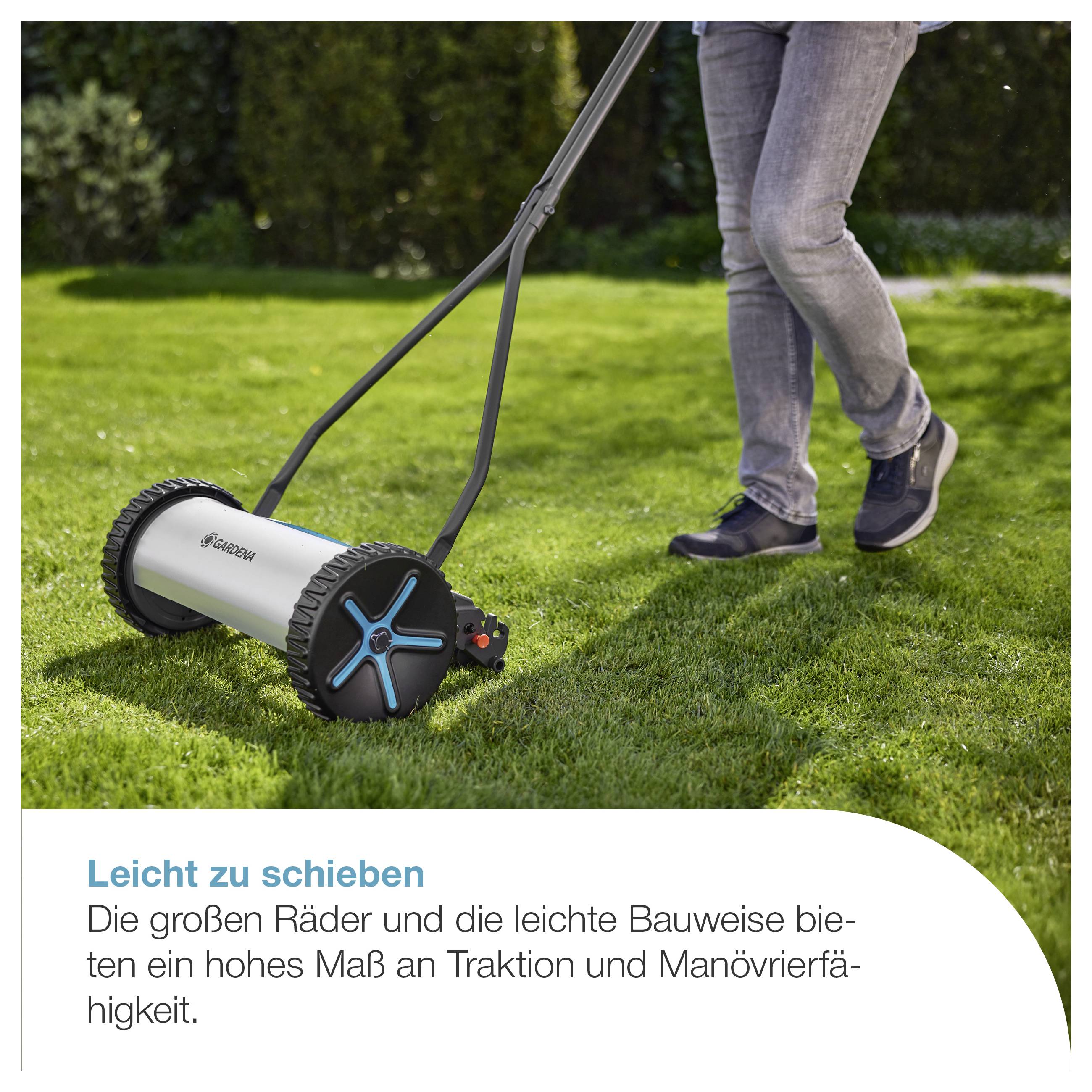 GARDENA Spindelmäher Comfort 330 Kézi Tárcsás fűkasza Vágási szélesség (max.) 33 cm-4
