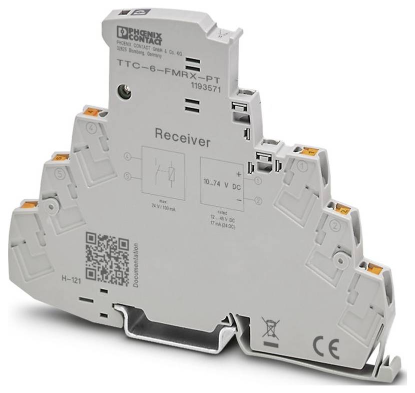 Phoenix Contact 1193571 TTC-6-FMRX-PT Récepteur de module de télécommunication Piece 1 pc(s)