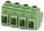 Egy zöld csatlakozóblokk négy csatlakozási ponttal, amelyek „96", „76", „86" és „66" jelöléssel vannak ellátva, elektromos csatlakoztatáshoz használatos.