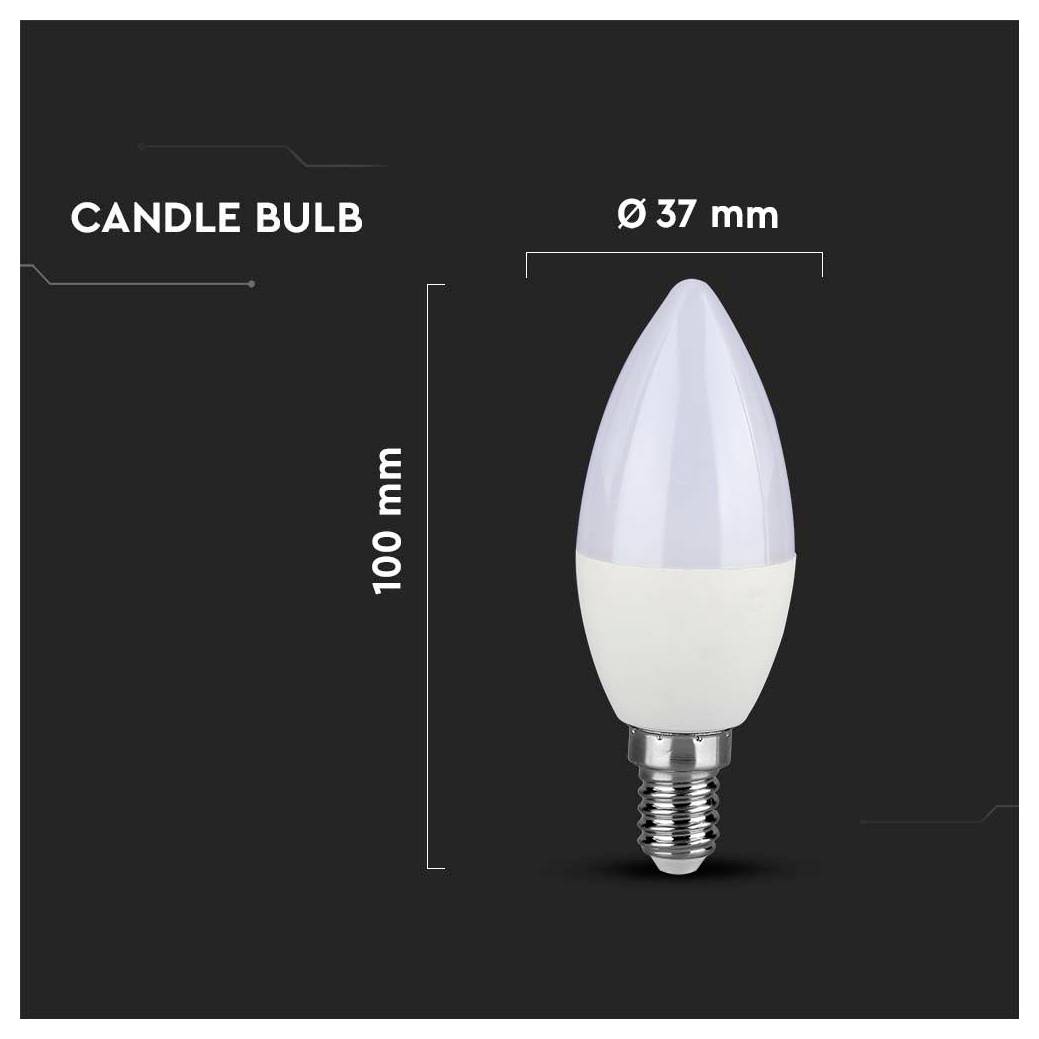 '100 mm magasságú és 37 mm átmérőjű gyertyaizzó' fekete háttéren.